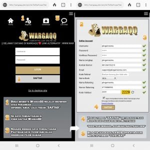 Cara daftar pkv games mobile